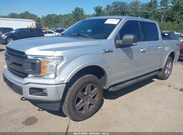 1FTEW1EP4JFD27323 2018 FORD F150 Silver 
