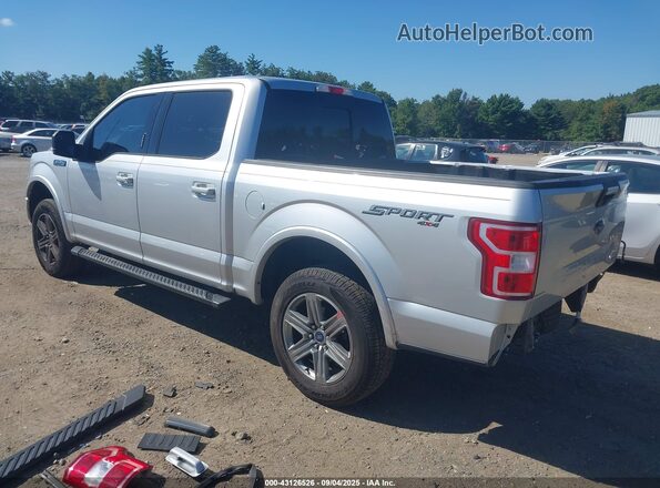 1FTEW1EP4JFD27323 2018 FORD F150 Silver 