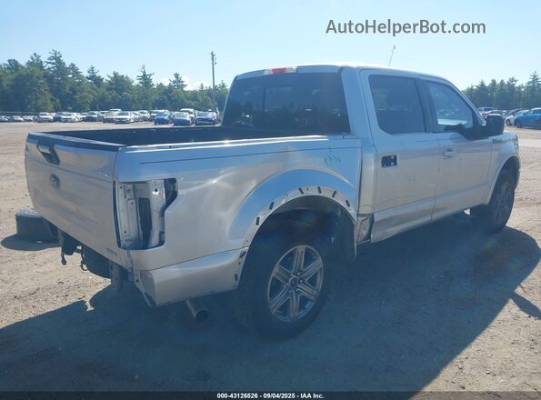 1FTEW1EP4JFD27323 2018 FORD F150 Silver 