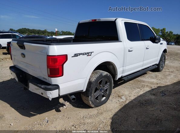 1FTEW1EP4LFC65327 2020 FORD F150 White უკანა მარჯვენა