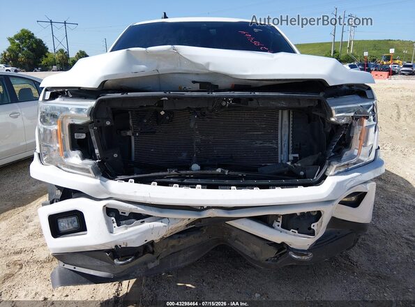 1FTEW1EP4LFC65327 2020 FORD F150 White წინა ხედი