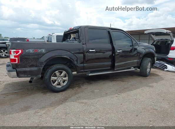 1FTEW1EP5LFB50347 2020 FORD F150 Black Rear interior view