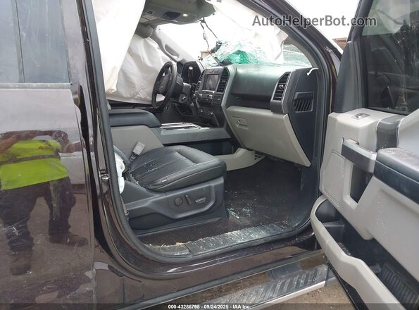 1FTEW1EP5LFB50347 2020 FORD F150 Black Front interior view