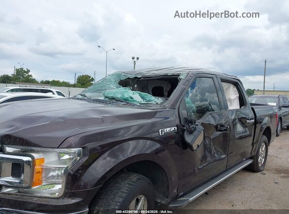 1FTEW1EP5LFB50347 2020 FORD F150 Black Front view