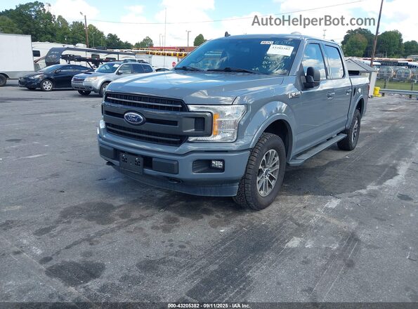 1FTEW1EP6LKE57677 2020 FORD F150 Gray Передня ліва чверть