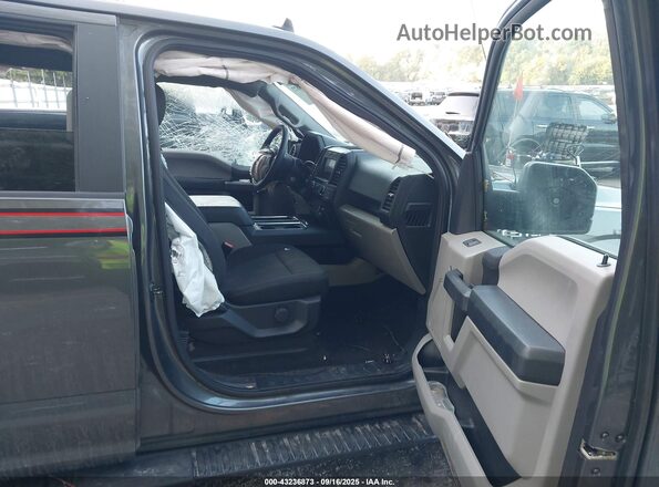 1FTEW1EP9LFC57594 2020 FORD F150 Gray Вид салону спереду
