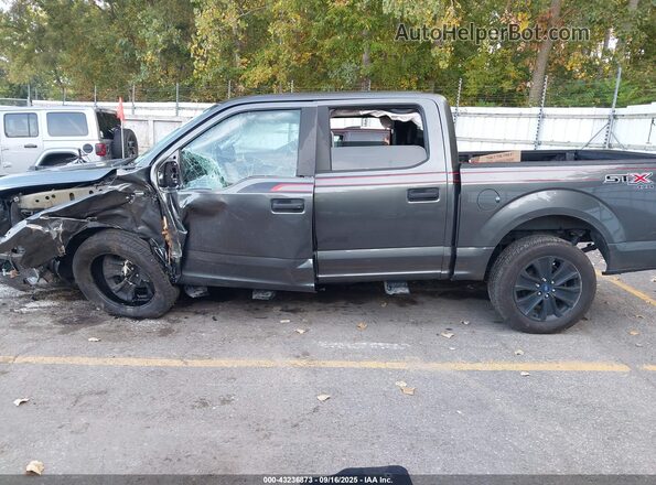 1FTEW1EP9LFC57594 2020 FORD F150 Gray Вид задньої частини салону