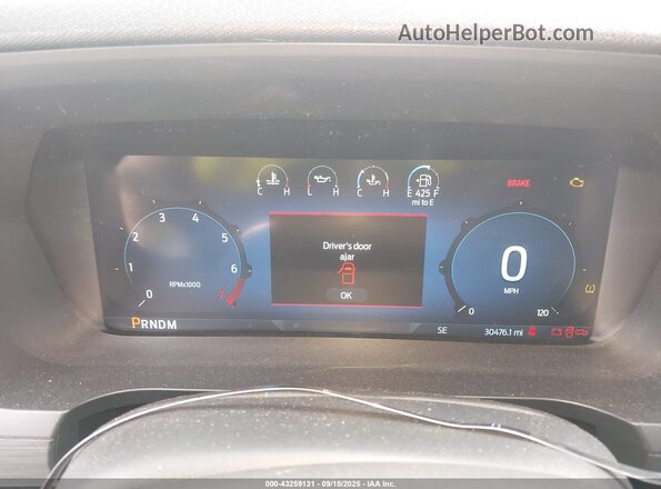 1FTEW2KP3RKE67859 2024 FORD F150 White Вид задніх сидінь