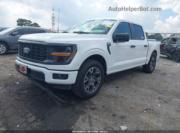 1FTEW2KP3RKE67859 2024 FORD F150 White Передня ліва чверть