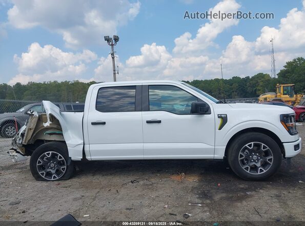 1FTEW2KP3RKE67859 2024 FORD F150 White Вид задньої частини салону
