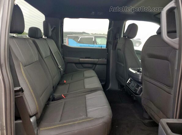 1FTEW2KP8RKE37496 2024 FORD F150 Gray უკანა სავარძლების ხედი