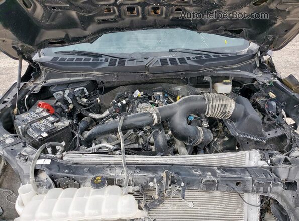 1FTEW2KP8RKE37496 2024 FORD F150 Gray უკანა სალონის ხედი