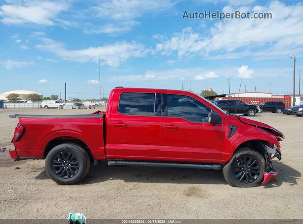 1FTEW3KP1RFC21018 2024 FORD F150 Red Widok wnętrza 360 stopni