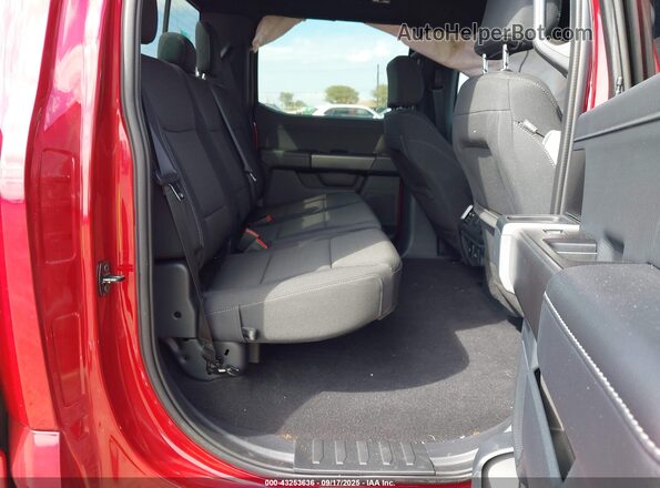 1FTEW3KP1RFC21018 2024 FORD F150 Red Widok naklejki z numerem VIN