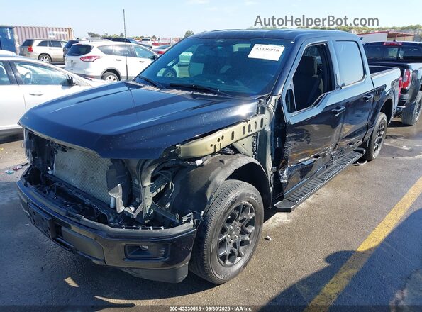 1FTEW3KP9RKF17766 2024 FORD F150 Black Przód lewy