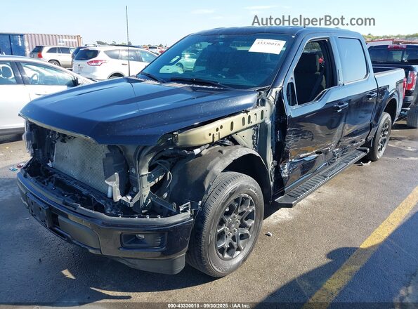 1FTEW3KP9RKF17766 2024 FORD F150 Black Widok z przodu