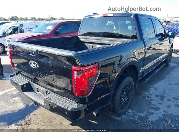 1FTEW3KP9RKF17766 2024 FORD F150 Black Tył prawy