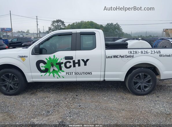 1FTEX1CP6LFC28330 2020 FORD F150 White სალონის 360-გრადუსიანი ხედი