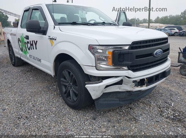 1FTEX1CP6LFC28330 2020 FORD F150 White წინა ხედი