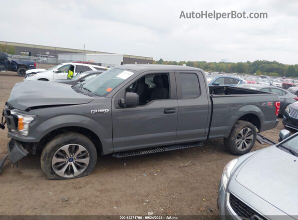 1FTEX1EP5LFA70415 2020 FORD F150 Gray Панорамний вид салону 360°