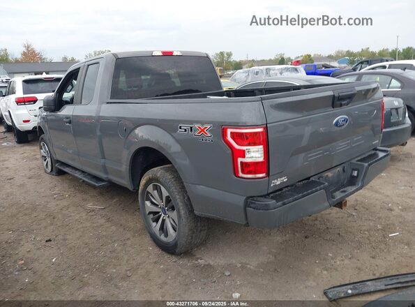 1FTEX1EP5LFA70415 2020 FORD F150 Gray Задня ліва чверть