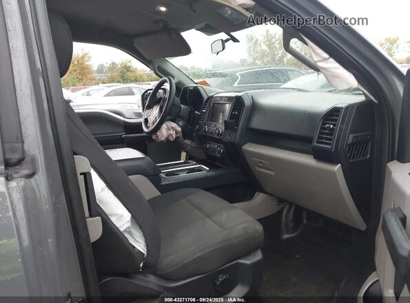 1FTEX1EP5LFA70415 2020 FORD F150 Gray Вид салону спереду