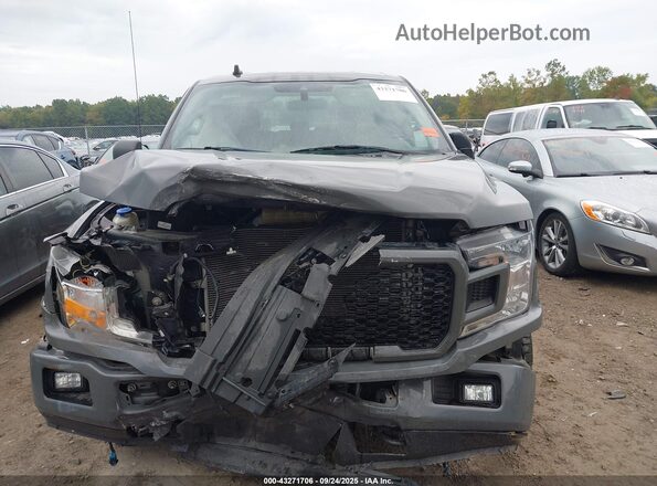 1FTEX1EP5LFA70415 2020 FORD F150 Gray Вид щитка приладів