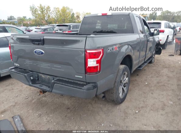 1FTEX1EP5LFA70415 2020 FORD F150 Gray Задня права чверть