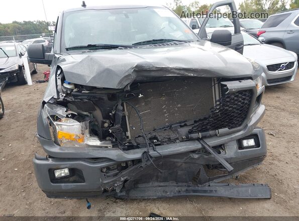 1FTEX1EP5LFA70415 2020 FORD F150 Gray Вид спереду