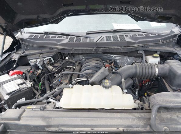1FTFW1E51NFB55812 2022 FORD F150 Black Widok z tyłu
