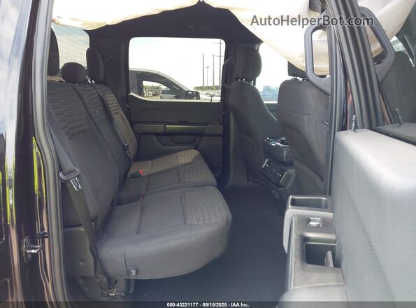 1FTFW1E53MKD46072 2021 FORD F150 Black VIN კოდის სტიკერის ხედი
