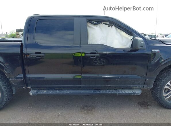 1FTFW1E53MKD46072 2021 FORD F150 Black სალონის 360-გრადუსიანი ხედი