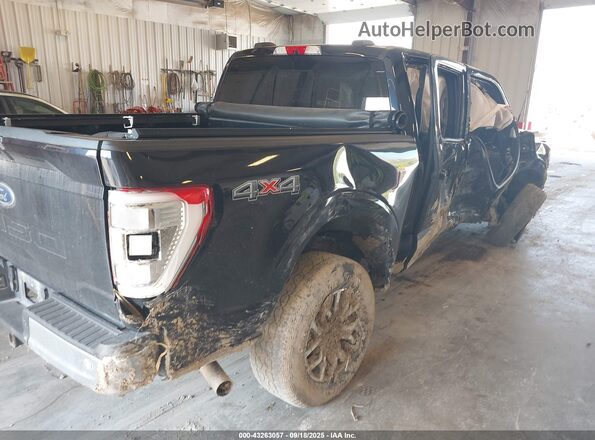 1FTFW1E57MFC45464 2021 FORD F150 Black Trasero derecho