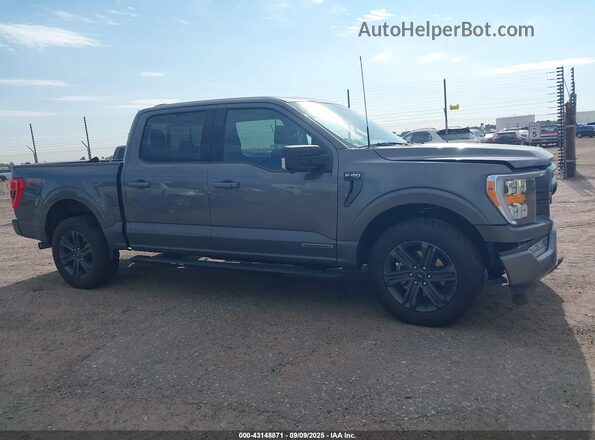 1FTFW1ED1PFA16726 2023 FORD F150 Gray Widok zestawu wskaźników