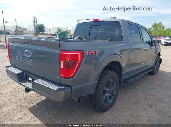 1FTFW1ED1PFA16726 2023 FORD F150 Gray Tył prawy