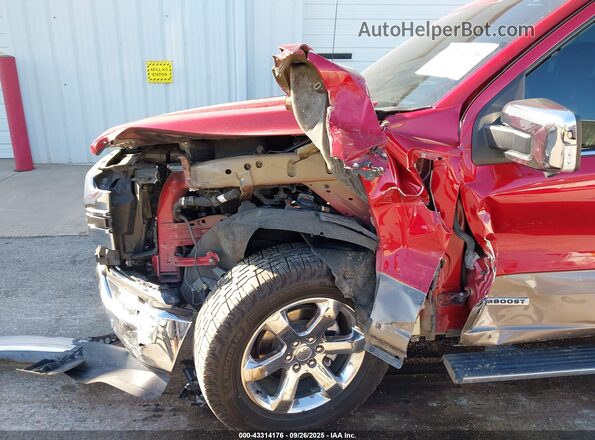 1FTFW1ED4NFB06725 2022 FORD F150 Red Vista frontal