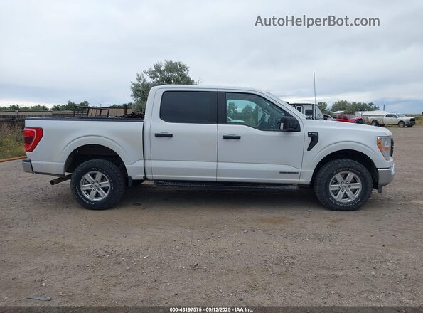 1FTFW1EDXNFB29796 2022 FORD F150 White Vista interior de 360 grados