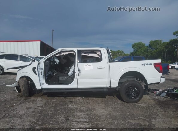 1FTFW3L52RKF60119 2024 FORD F150 White Սալոնի 360 աստիճան տեսք