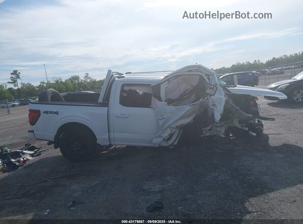 1FTFW3L52RKF60119 2024 FORD F150 White Սալոնի հետևի տեսք
