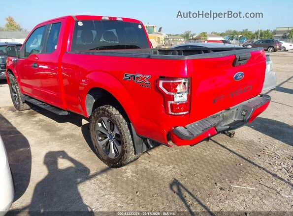 1FTFX1E56LFC19739 2020 FORD F150 Red Задня ліва чверть