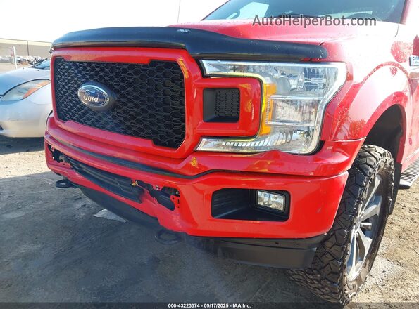 1FTFX1E56LFC19739 2020 FORD F150 Red Вид спереду
