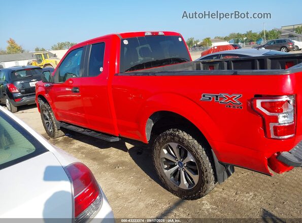 1FTFX1E56LFC19739 2020 FORD F150 Red Панорамний вид салону 360°