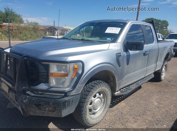 1FTFX1E58NKD69958 2022 FORD F150 Silver Przód lewy