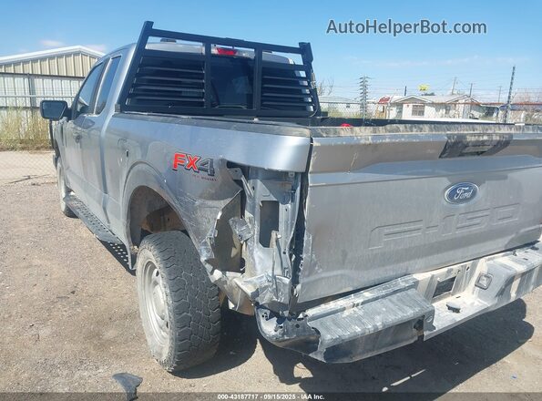 1FTFX1E58NKD69958 2022 FORD F150 Silver Tył lewy
