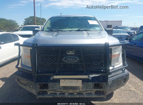 1FTFX1E58NKD69958 2022 FORD F150 Silver Widok deski rozdzielczej