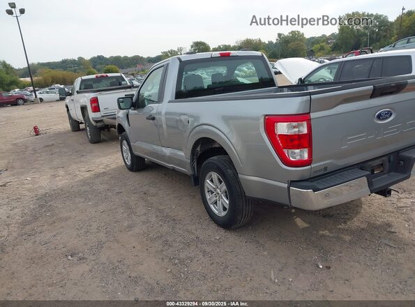 1FTMF1CB5NKE00263 2022 FORD F150 Серый Задняя левая четверть
