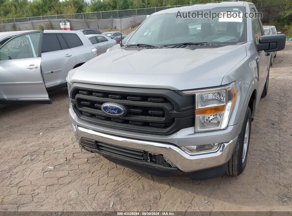 1FTMF1CB5NKE00263 2022 FORD F150 Серый Вид щитка приборов