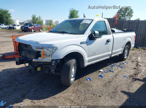 1FTMF1CB6LKE47203 2020 FORD F150 White Передня ліва чверть