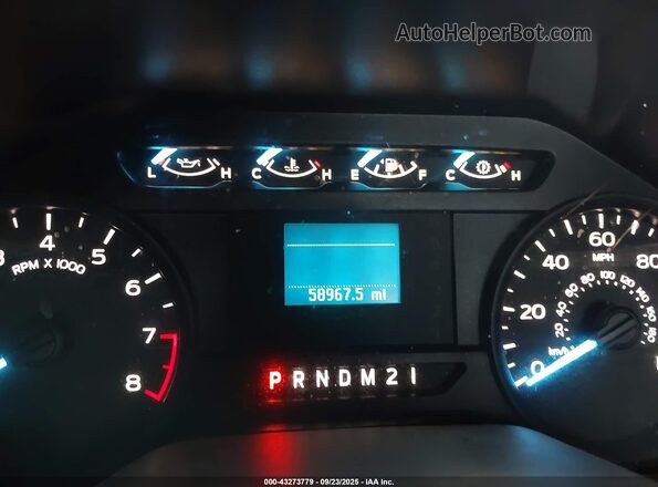 1FTMF1CB6LKE47203 2020 FORD F150 White Вид задніх сидінь
