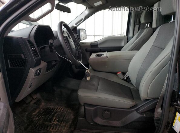1FTMF1CP2LKF04721 2020 FORD F150 Black წინა სალონის ხედი
